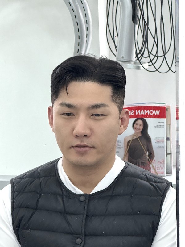 헤어샵426 시술 사진 - 남성 포마드 가일컷 용답동 미용실